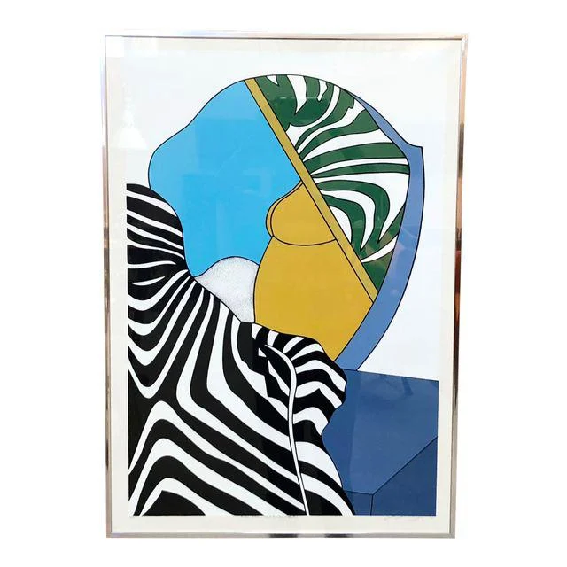 1971 Abstract Screen Print