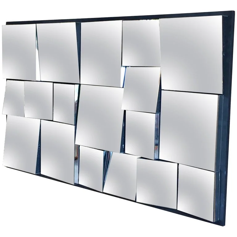 Vintage 1970s Slopes Mirror