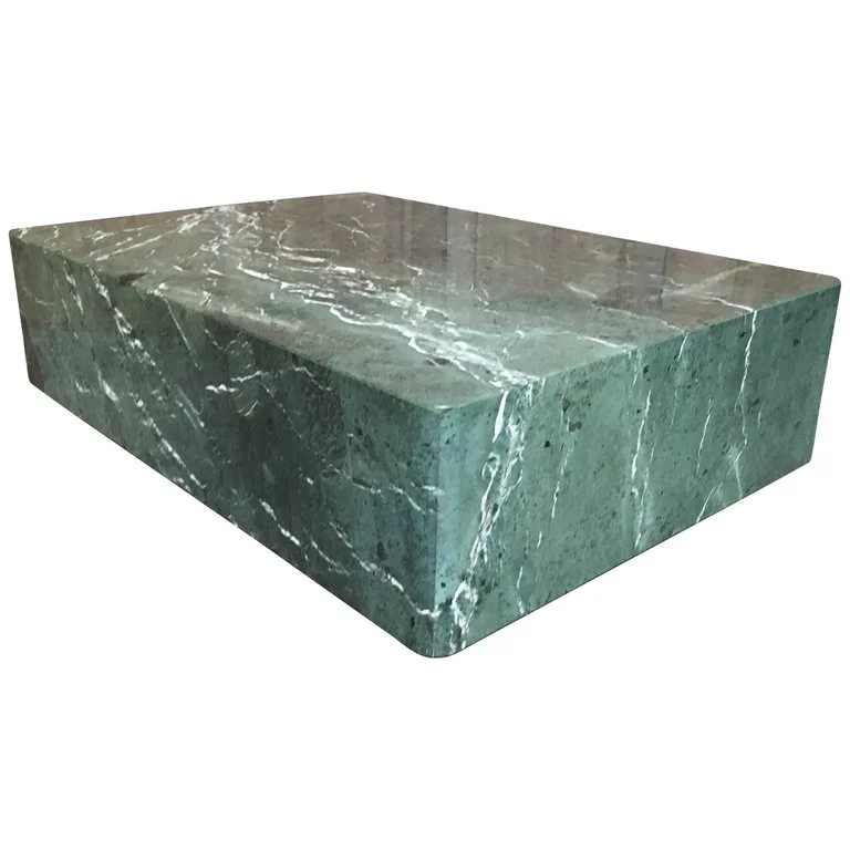 Emerald Green Marble Coffee Table