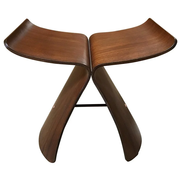 Sori Yanagi Butterfly Stool by Tendo Mokko