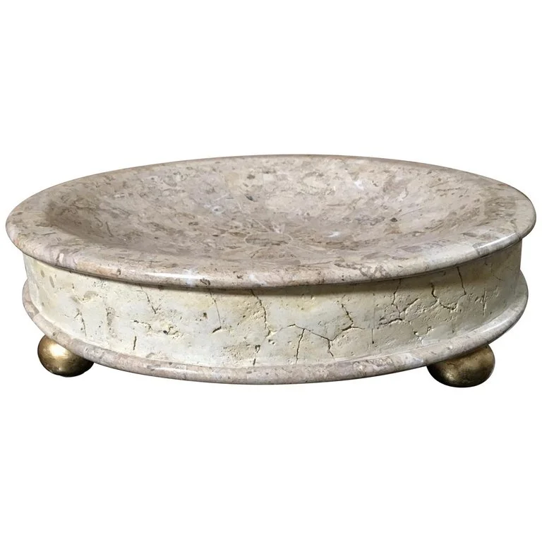 Tessellated Stone Oversized Bowl
