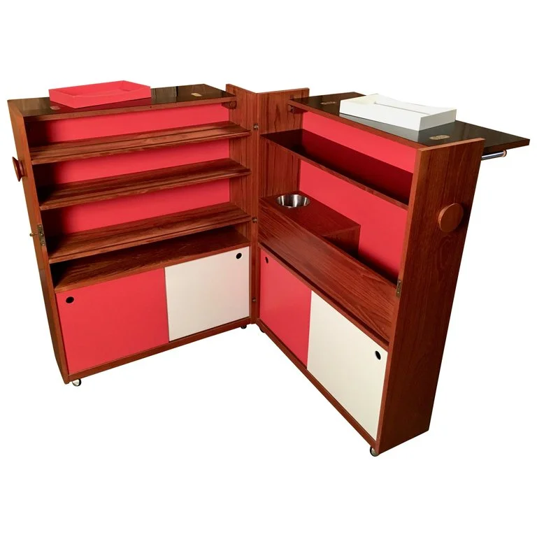 Danish Modern Portable Bar by Johannes Andersen