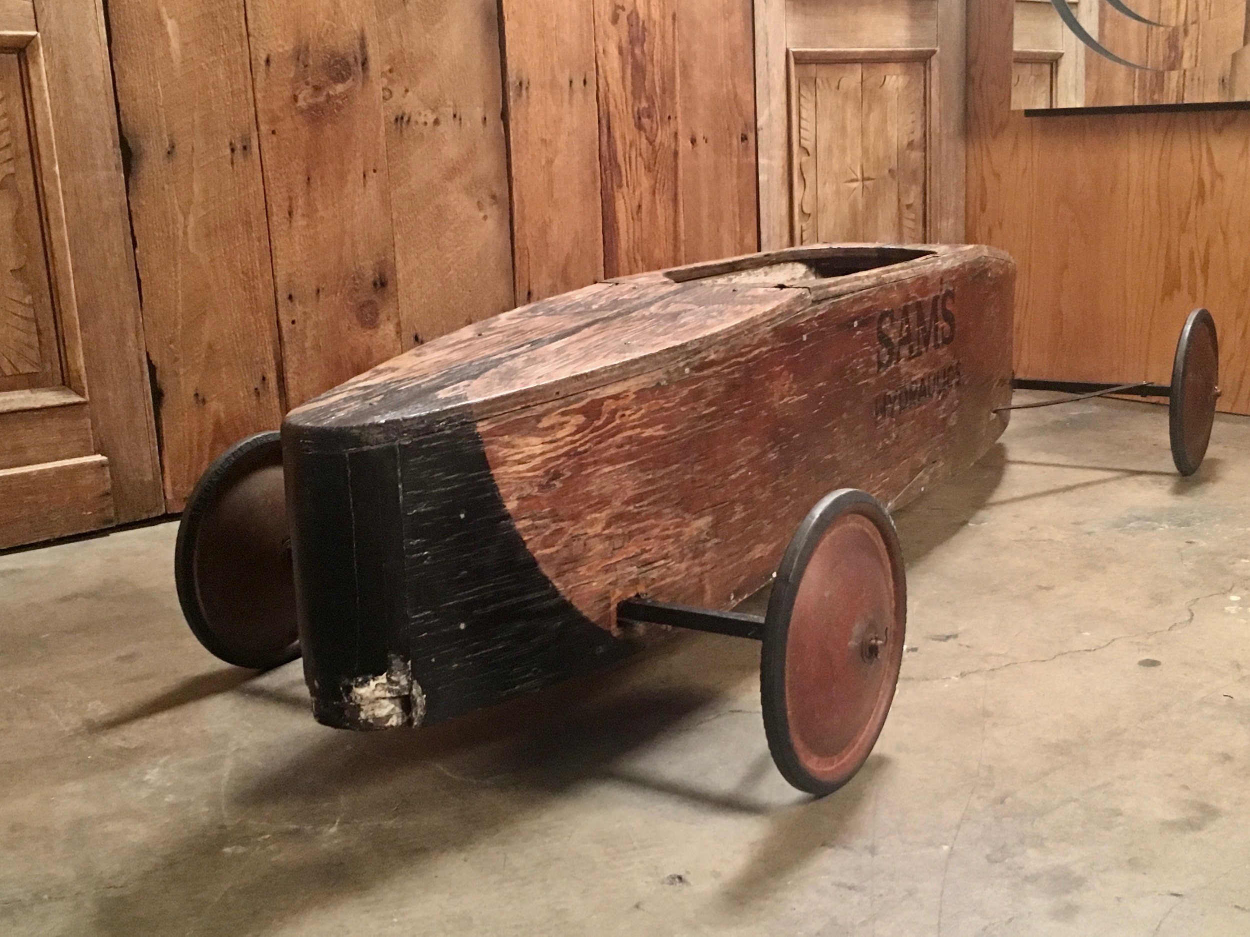 Details about   Vintage Soap Box Derby Car 