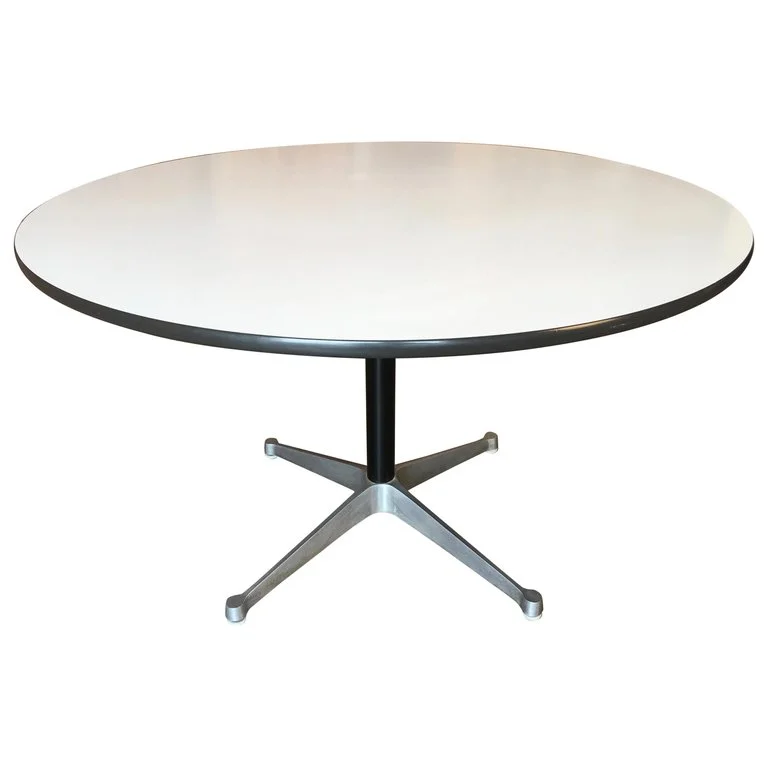 Eames Round Dining Table for Herman Miller, 1960s