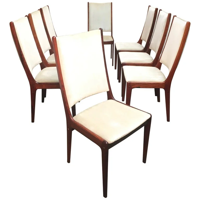 Danish Modern Rosewood Dining Chairs
