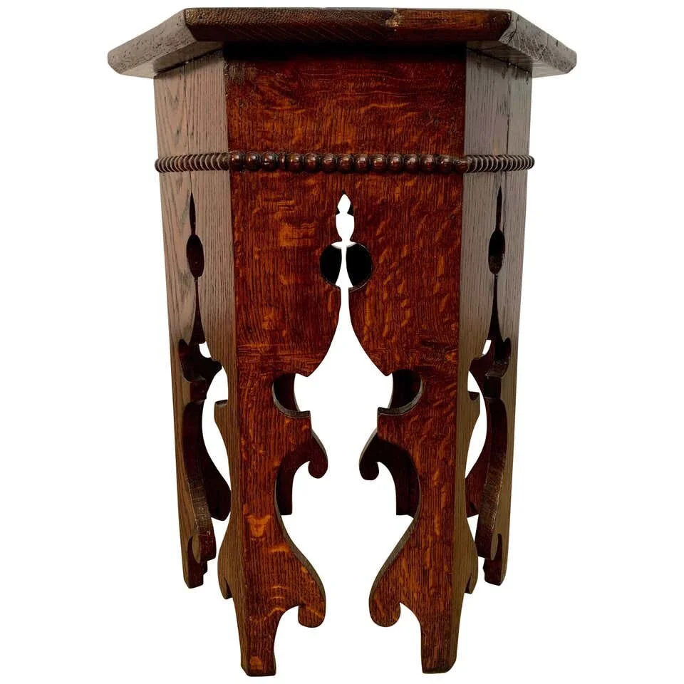 Quarter Sawn Oak Side Table