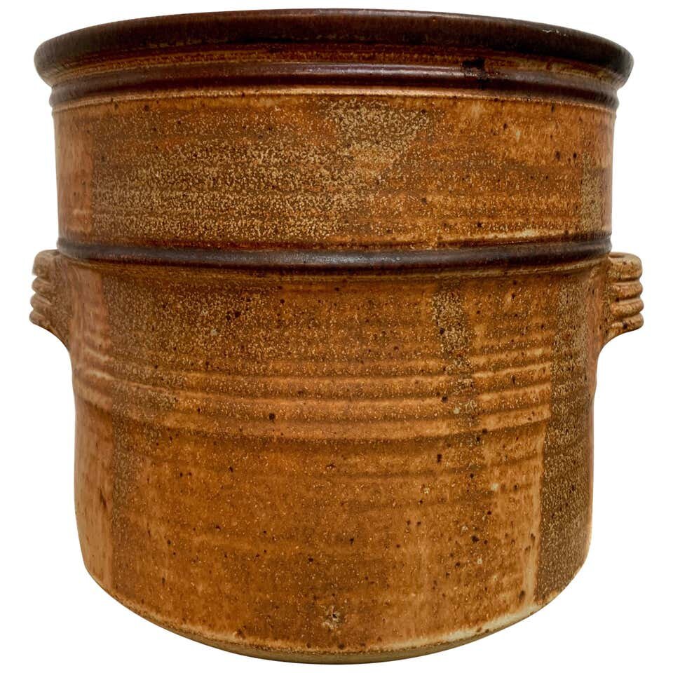 Vintage Jerry Meek Stoneware Vessel