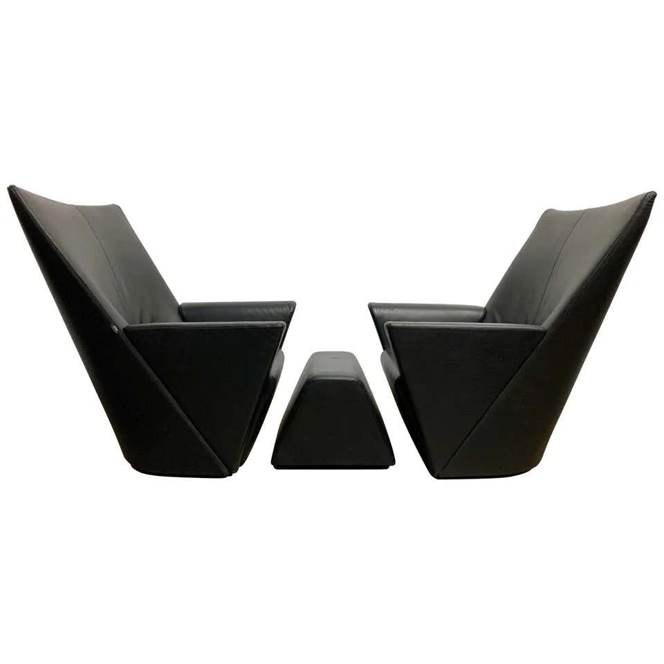 Armilla Armchairs and Ottoman for Arflex