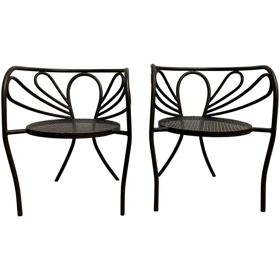 Rare Armchairs by Walter Coons for Clark & Burchfield