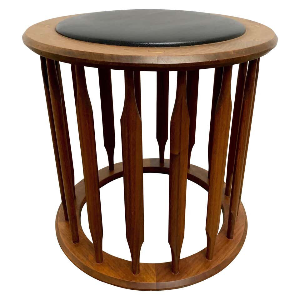 Drexel Declaration Walnut Stool