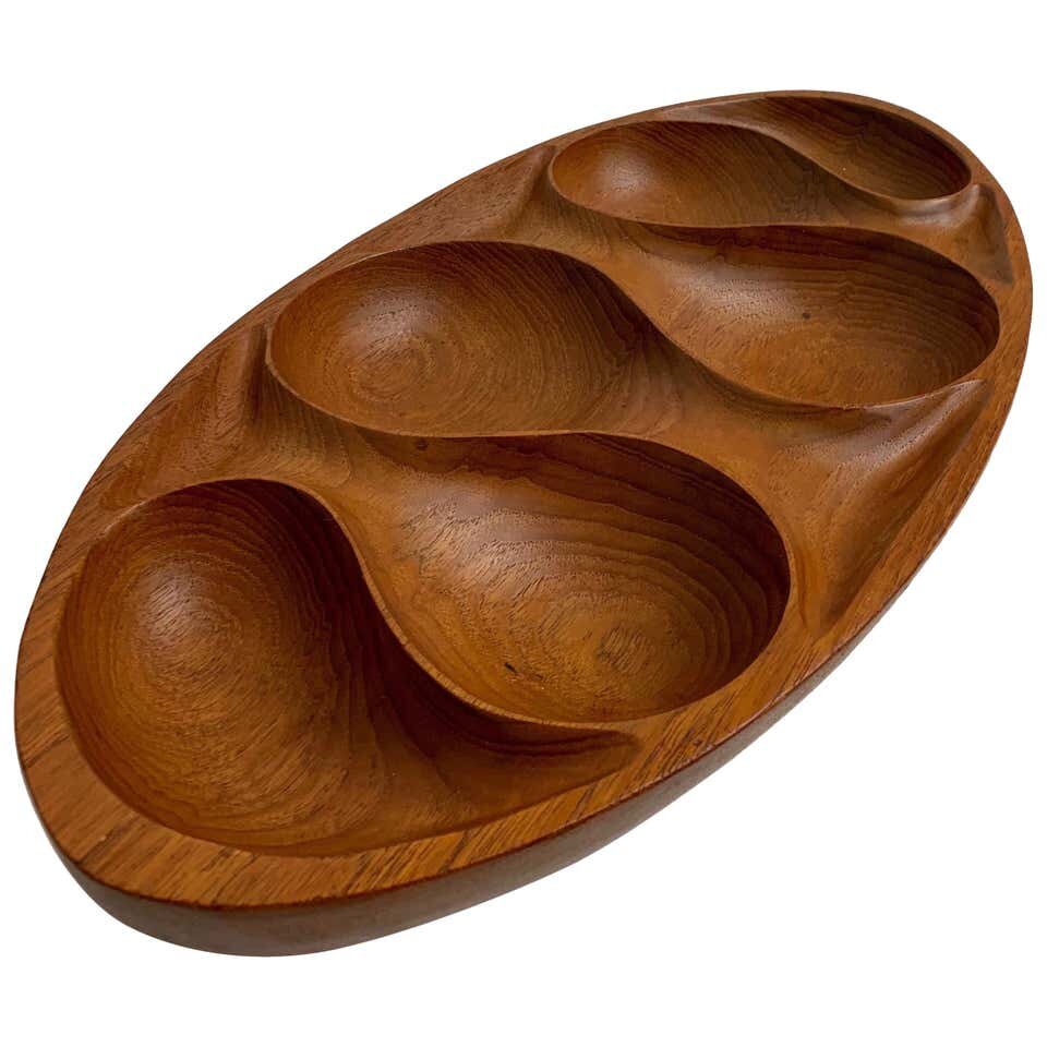Sculpted Danish Modern Bowl