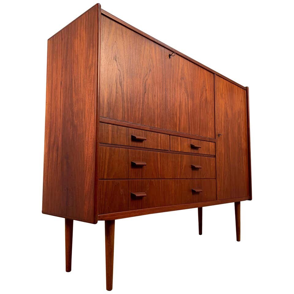 Danish Modern Teak Dry Bar