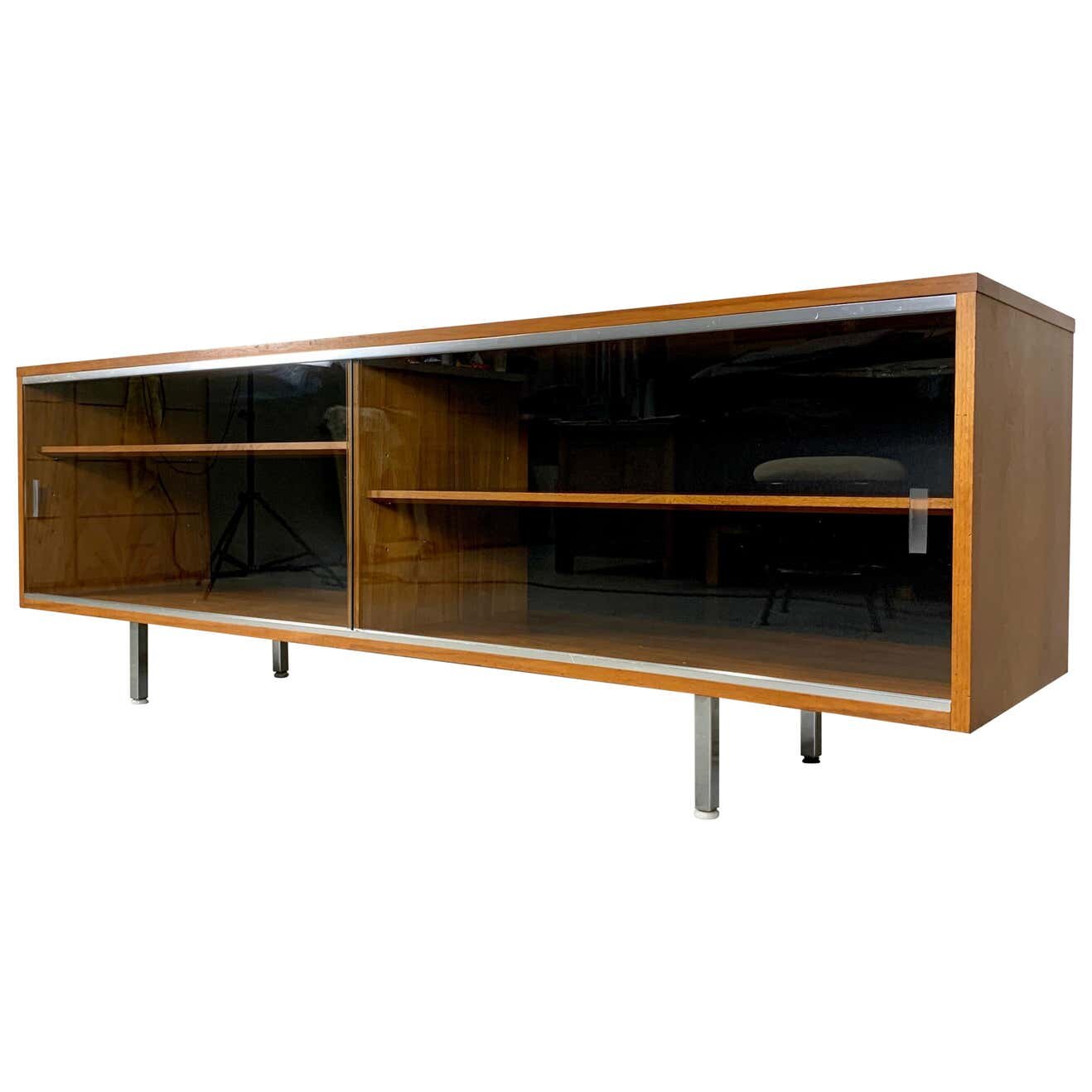 George Nelson for Herman Miller Low Walnut Credenza