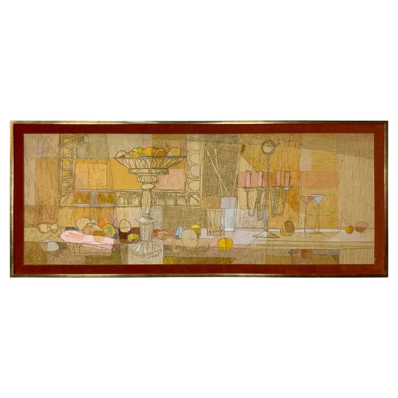 Modernist Still Life Painting by Bill Condon