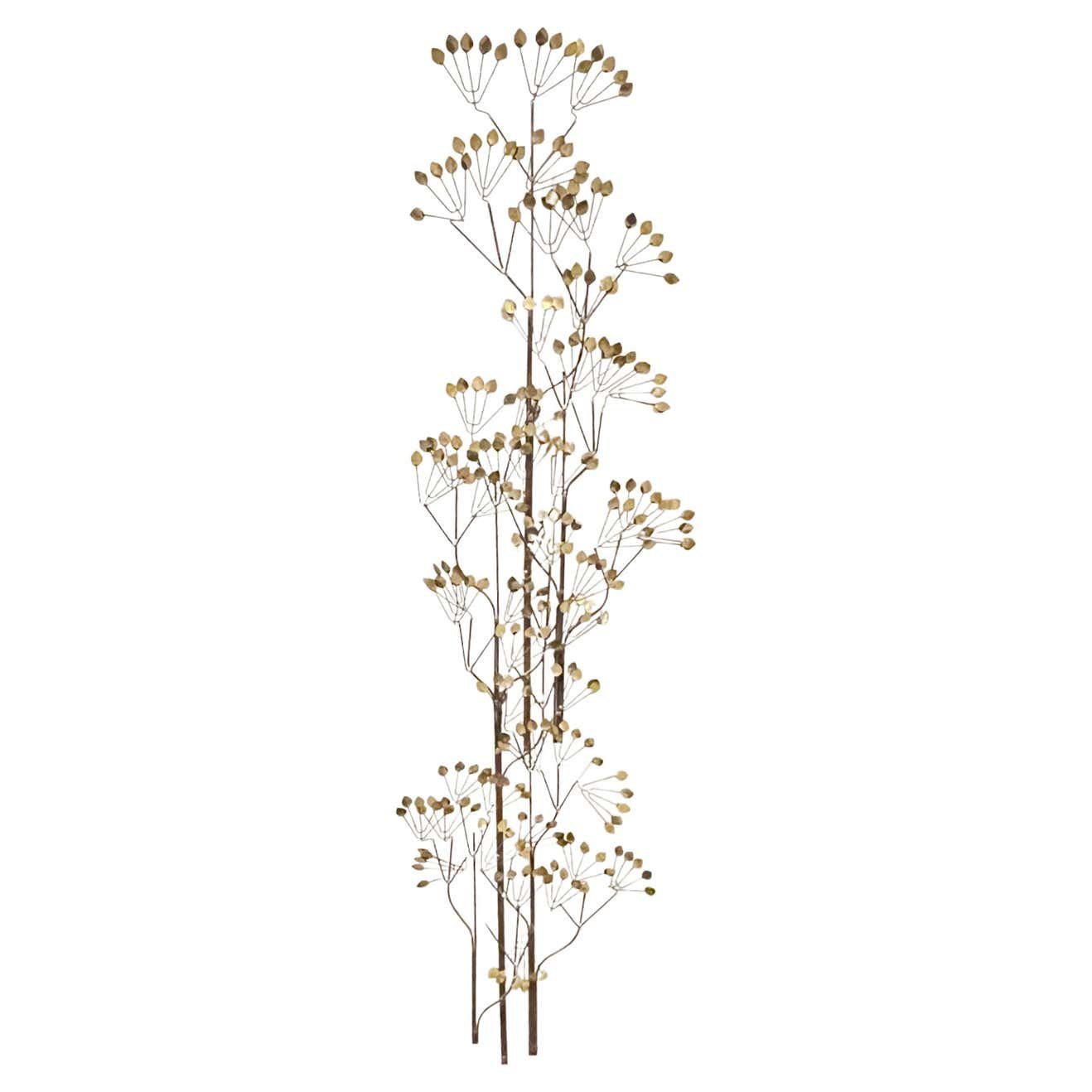 Brass Curtis Jere Tree Sculpture