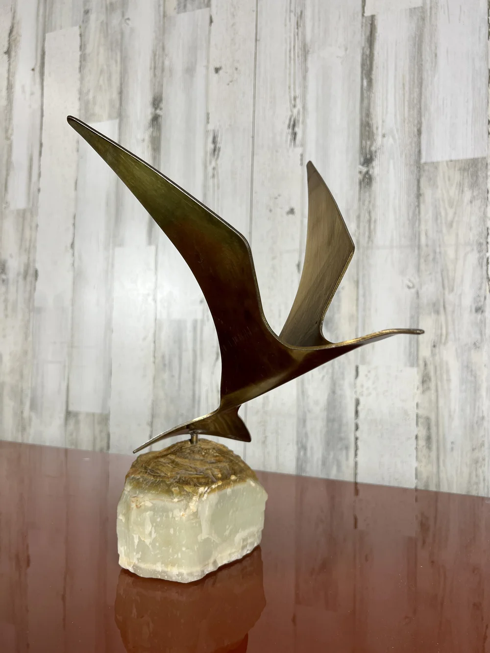C. JERE カーティス・ジェレ Bird in flight スカルプチャー Vintage Signed Curtis Jere 