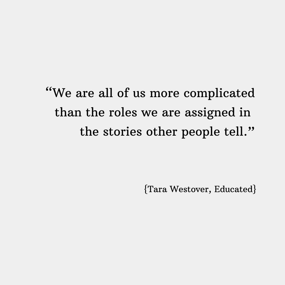 Tell me about a book that was influential to your own work. For me, Tara Westover's book Educated was a crucial part of my research for #LASTGIRLS. Her story about being born to survivalists in the mountains of Idaho offers such an honest view into h