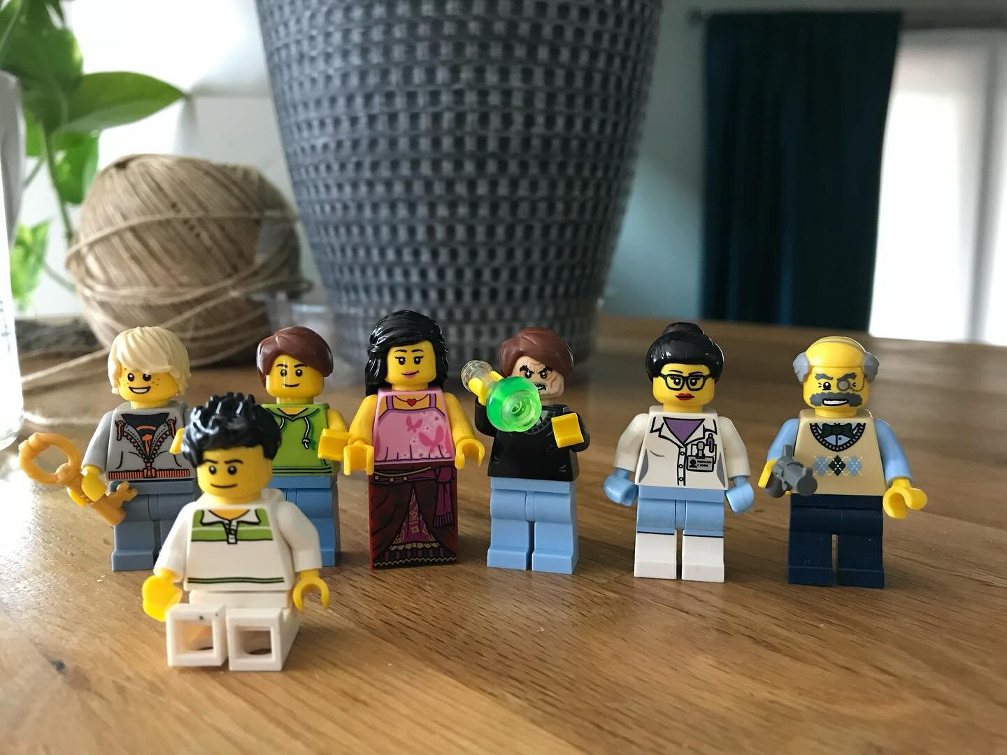 That time my daughter made me Lego Figures of the characters in DIVE SMACK! Evil Lego Dr. Maddox holding that fluorescent poison bottle is priceless. 😆

A JLG Gold Standard Selection.

Theo Mackey only remembers one thing for certain about the fire 