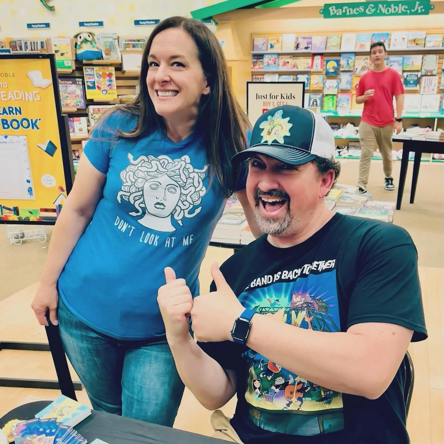 Congratulations to my supremely talented friend Josh Pruett on the long-anticipated release of Gyro and the Argonauts aka The Best Book Ever Written, a hilarious Greek mythological adventure about a hero named after a sandwich! 🥙  You can find me on