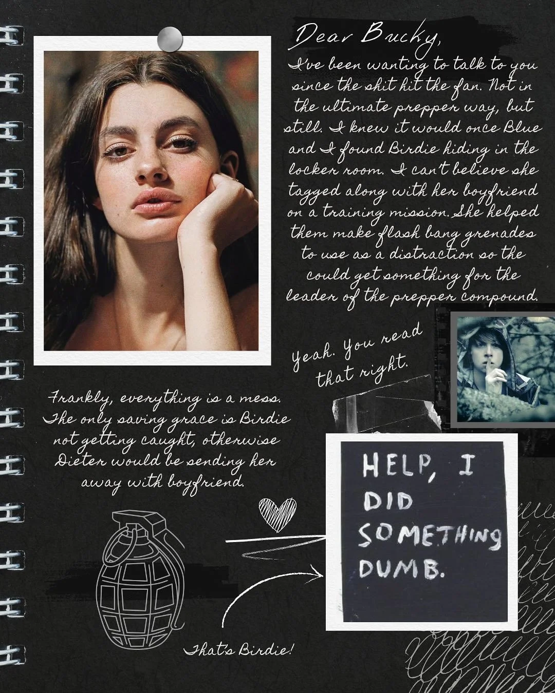 Whenever I watch the news, I think about the Juniper sisters in LAST GIRLS, pushing against the status quo, the oppressor making rules for them in their compound. Does it touch upon the P*TUS from 2020? Youbetcha. Same presidential BS, different term