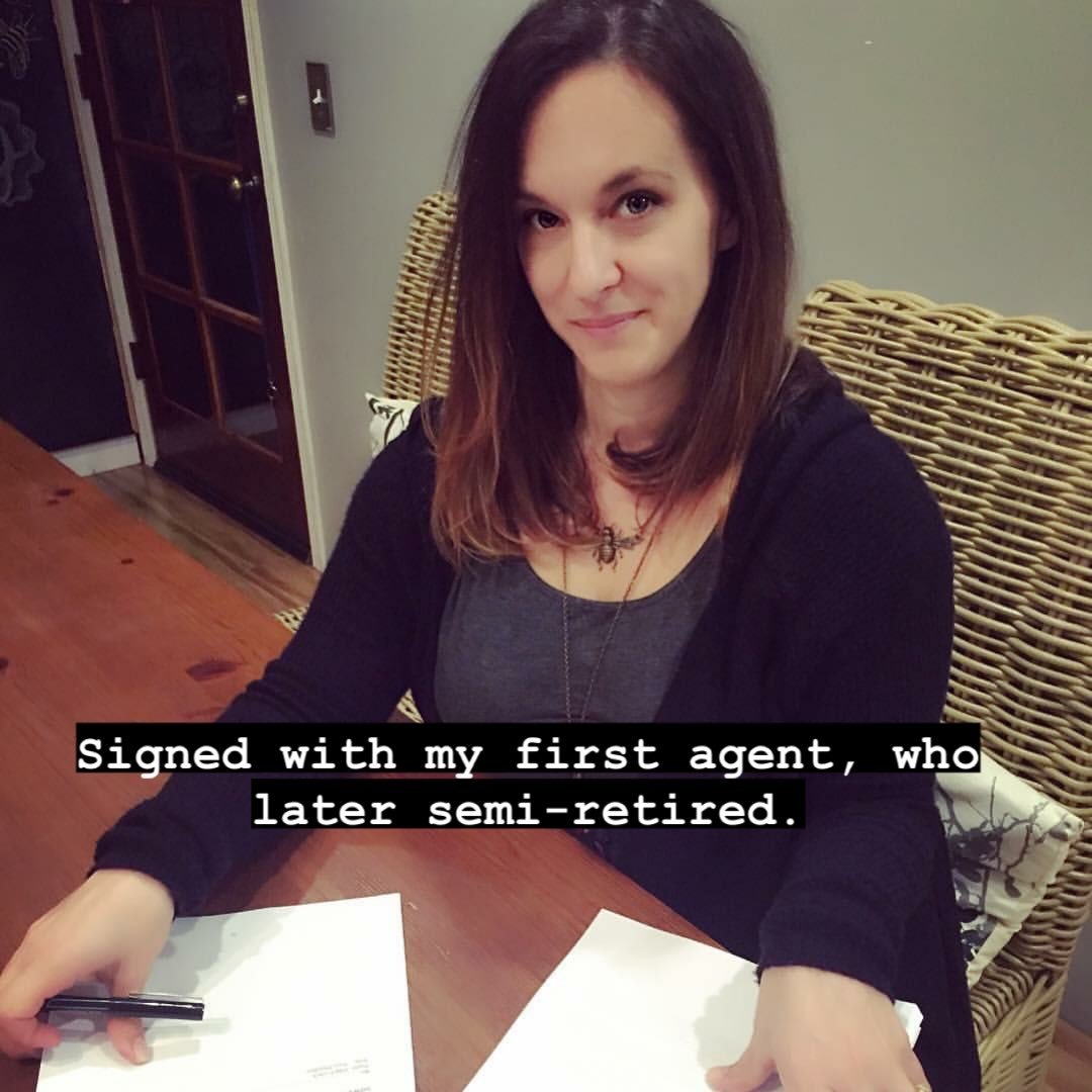 In 2016, I signed with my first agent, a lovely man who semi-retired. Strangely, I&rsquo;m currently on the hunt for a new agent in 2026, and thankfully I have no shortage of ideas. I&rsquo;m so lucky and grateful for all the people who have been wit