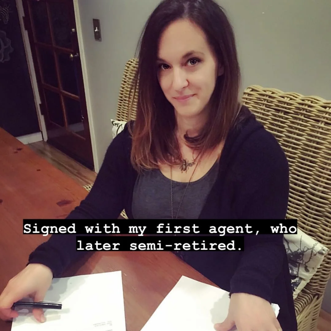 In 2016, I signed with my first agent, a lovely man who semi-retired. Strangely, I&rsquo;m currently on the hunt for a new agent in 2026, and thankfully I have no shortage of ideas. I&rsquo;m so lucky and grateful for all the people who have been wit
