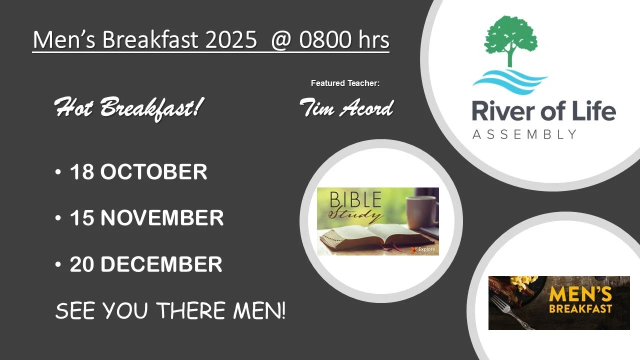 Upcoming Men's Breakfasts