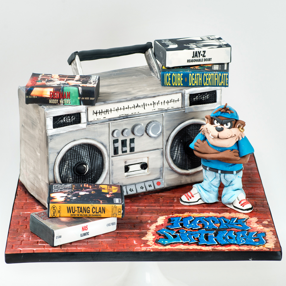 90's Hip Hop Taz Cake