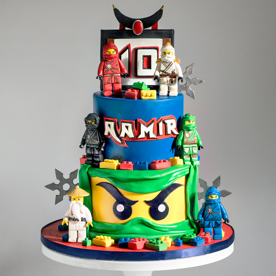 Ninjago Lego Birthday Cake 