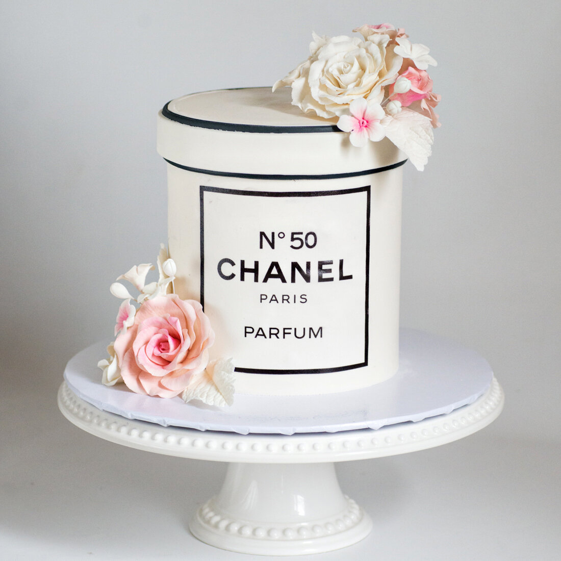 Chanel No. 50 Birthday Cake