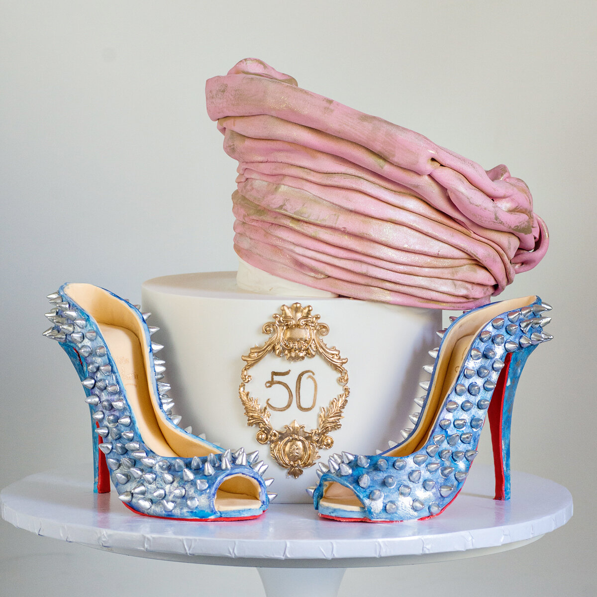 Louboutin 50th Birthday Cake