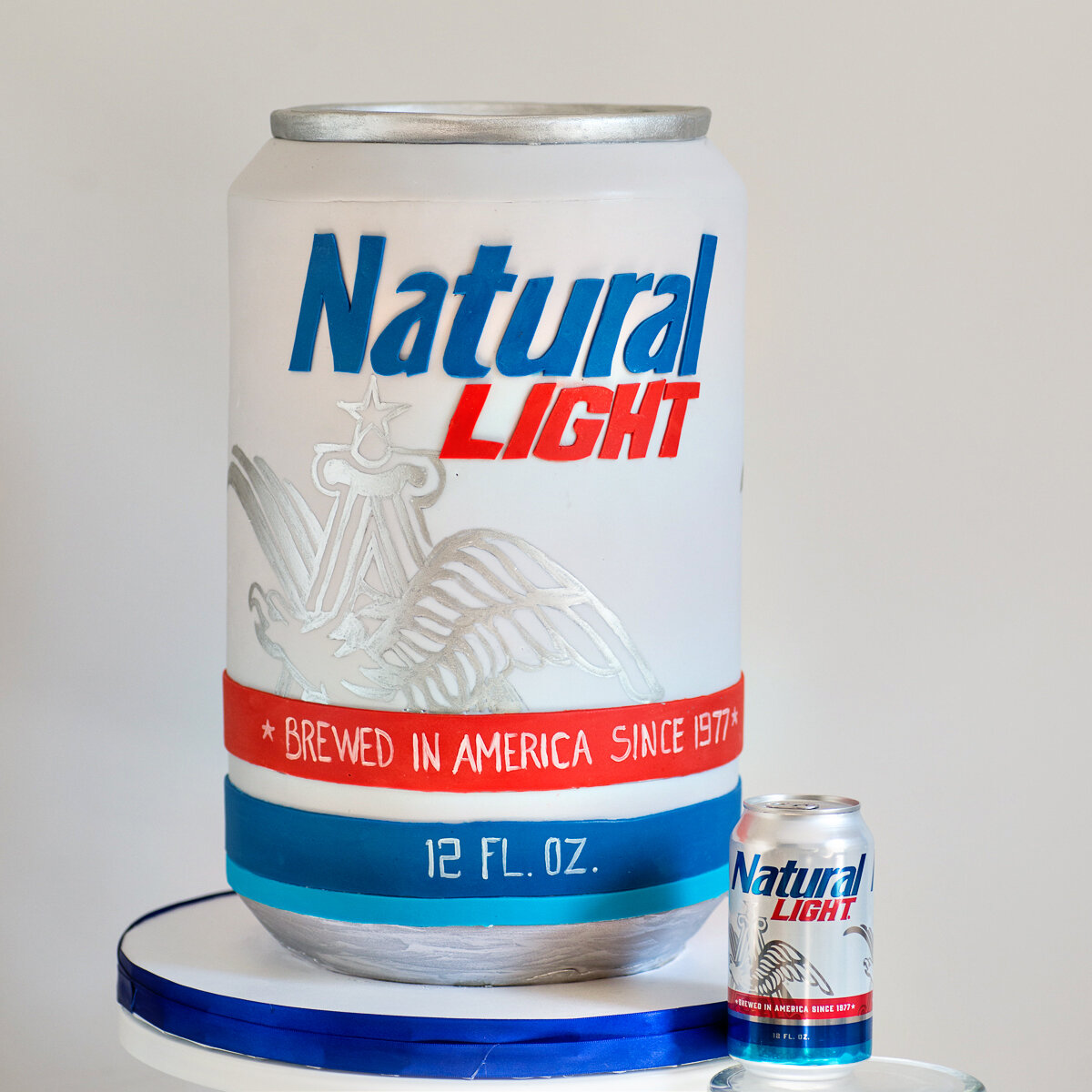 Natty Light Beer Can Cake