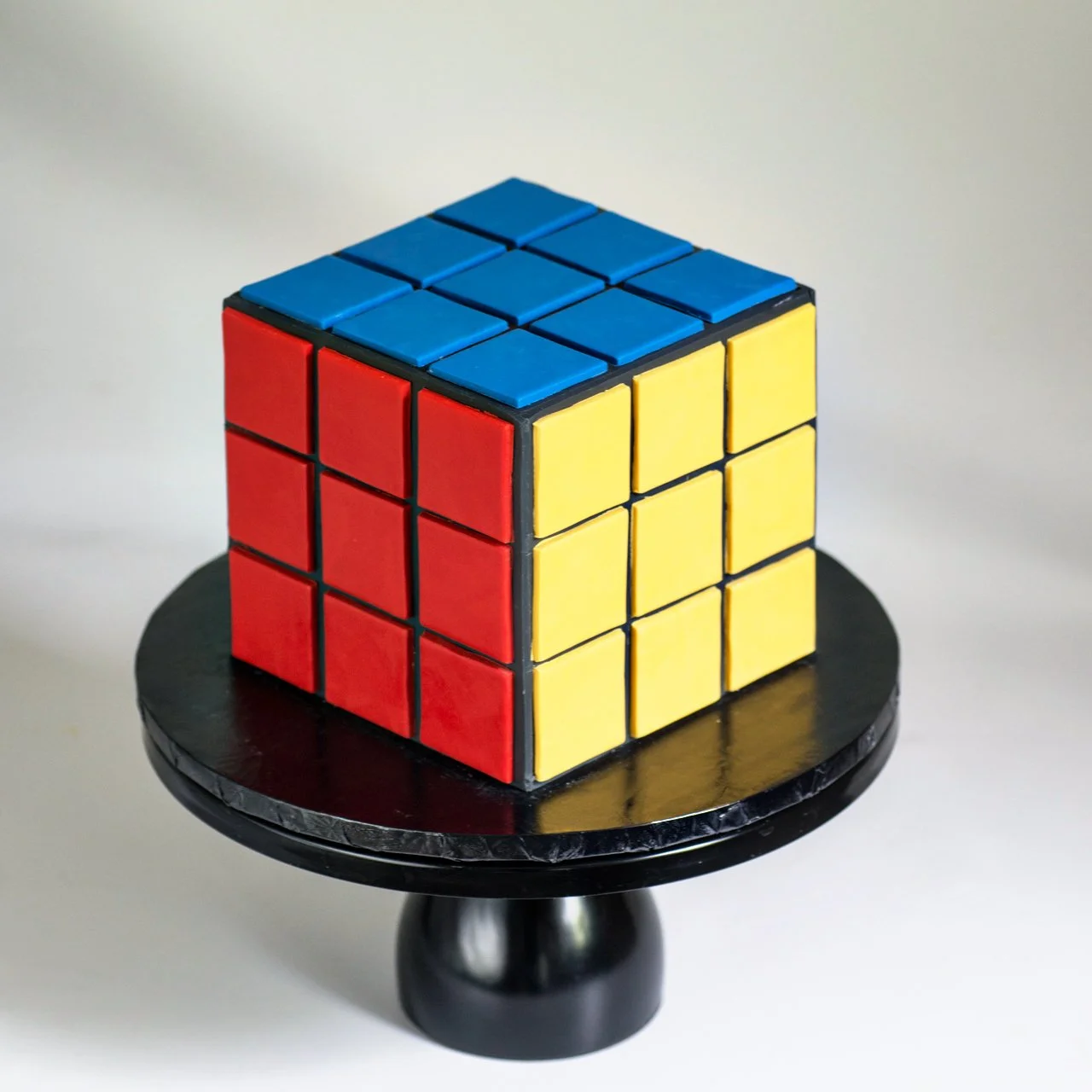 Rubik's Cube Cake
