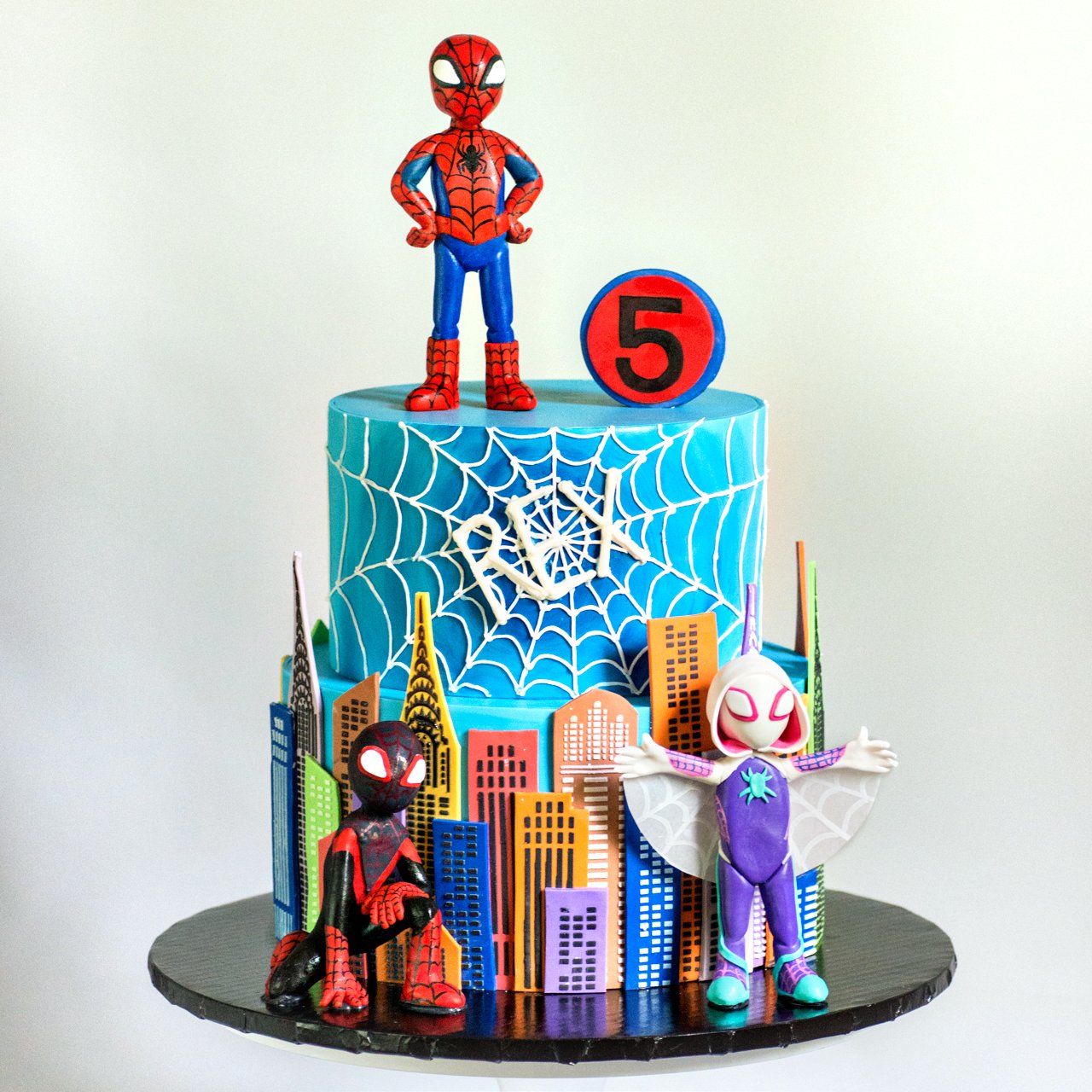 Spidey and His Amazing Friends cake