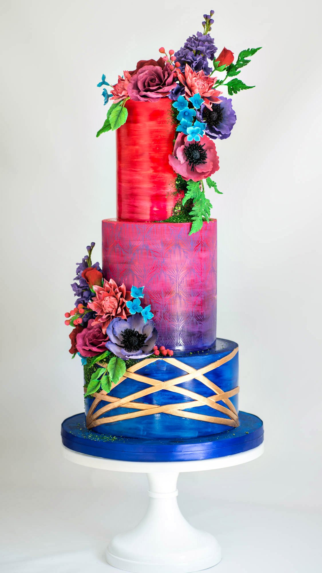 Jewel Tone Wedding Cake_Morais Vineyards_Blue Lace Cakes-105.jpg