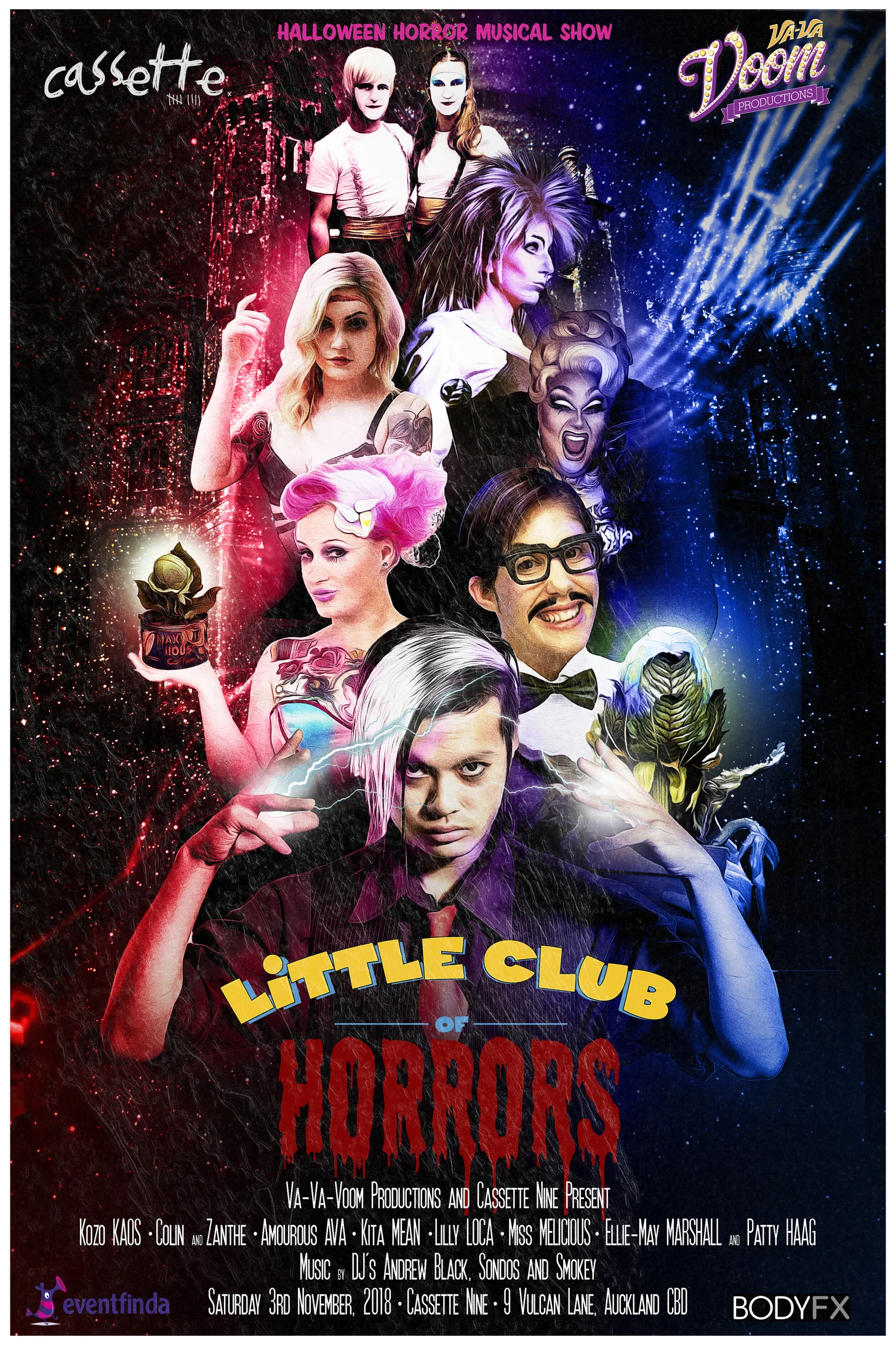 Poster artwork by Peter Heckman
