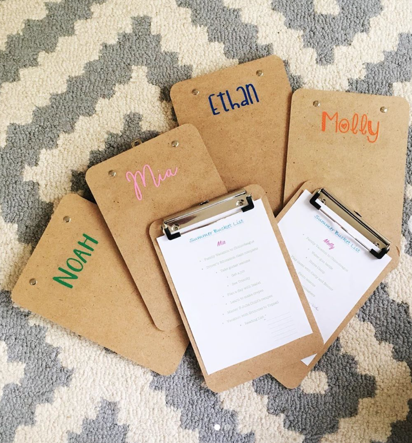 Wooden Clip Boards