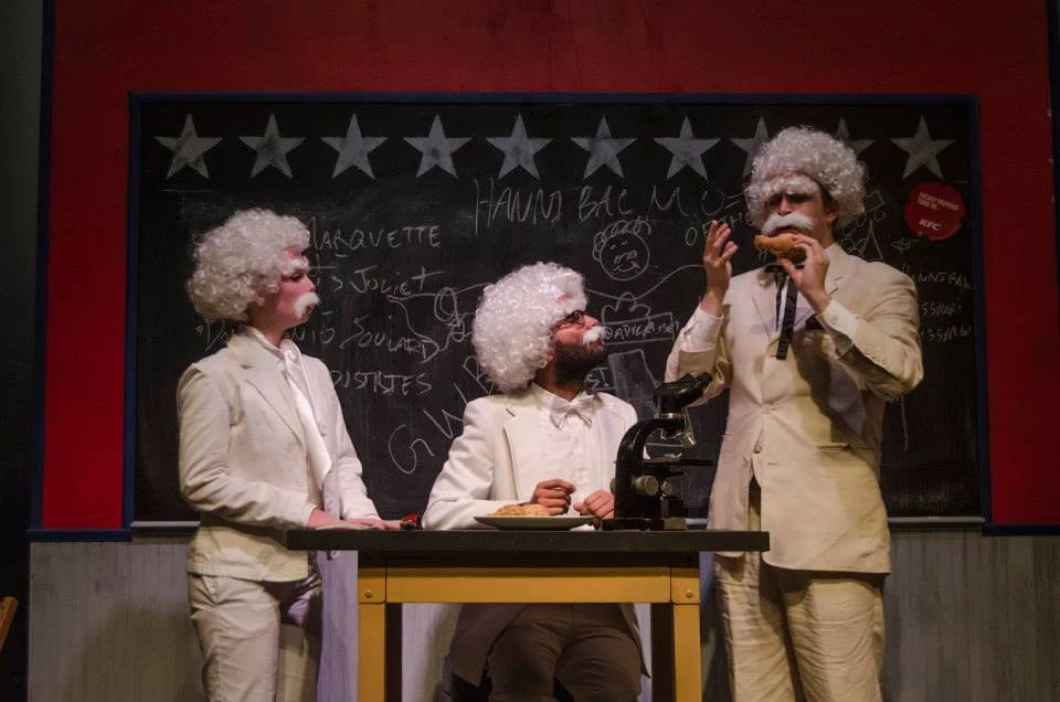 Mark Twain #2 in White Suit Science