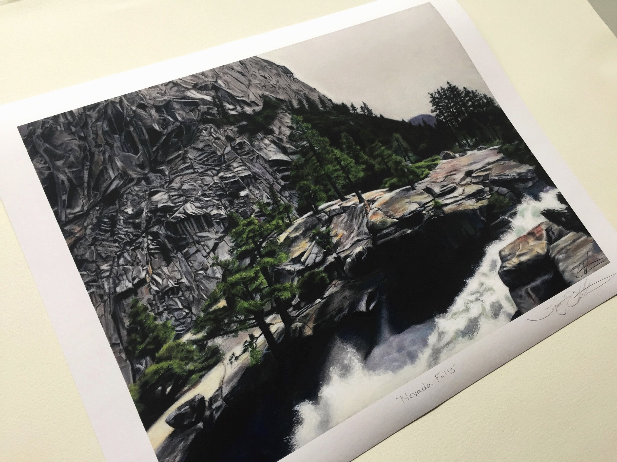 Nevada Falls (small print)