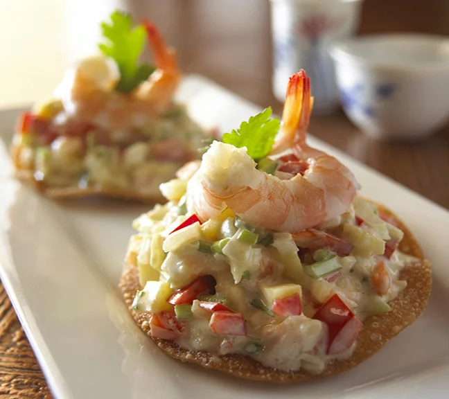 Asian Tostadas