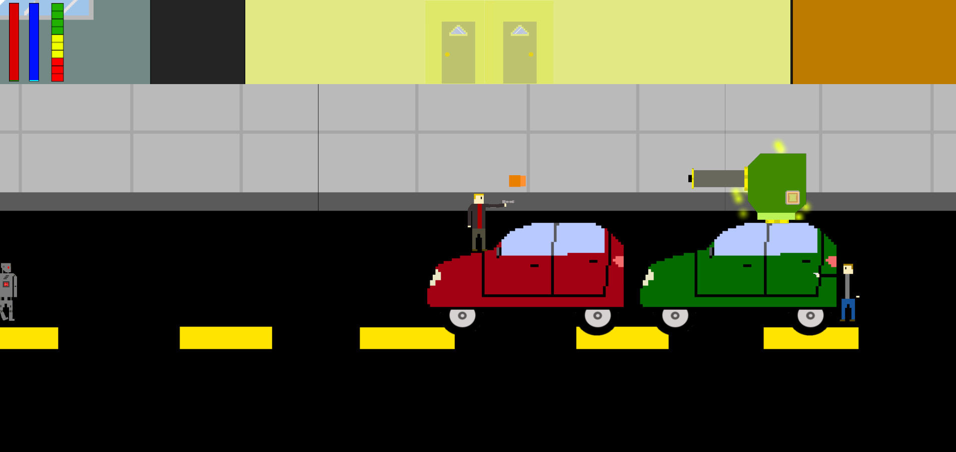 The game's first bonus level, redone.