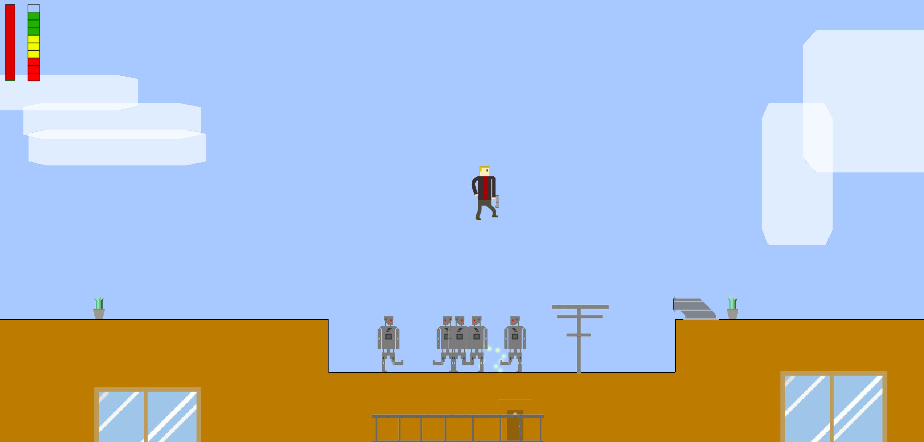 Notice there's only two UI elements? The dodge mechanic had not yet been implemented.
