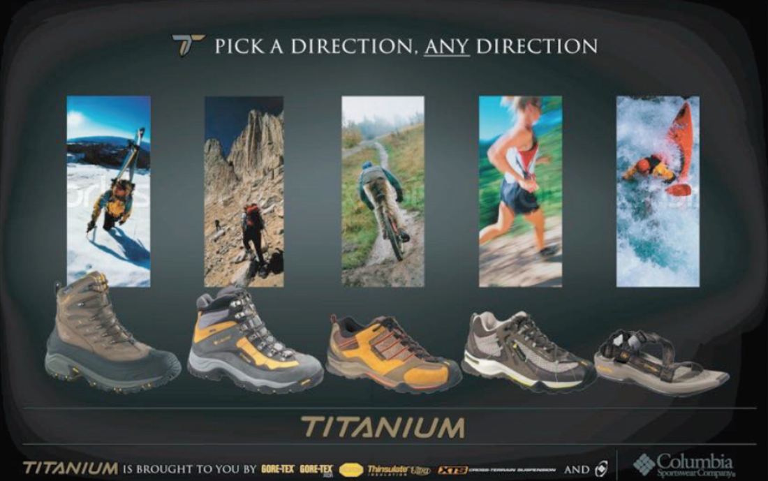 Titanium product line