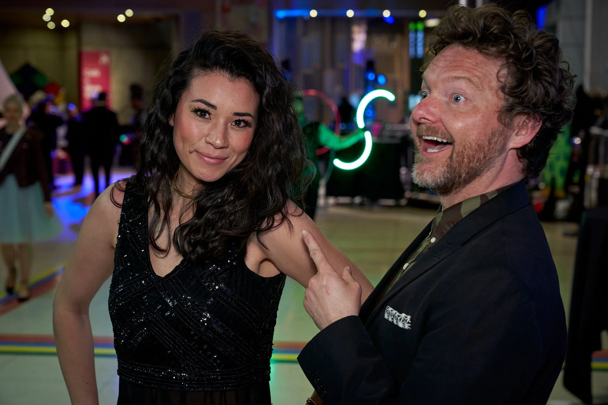 A fun moment at the Anvil Awards at Telus Spark, event photography by Stance Creative.