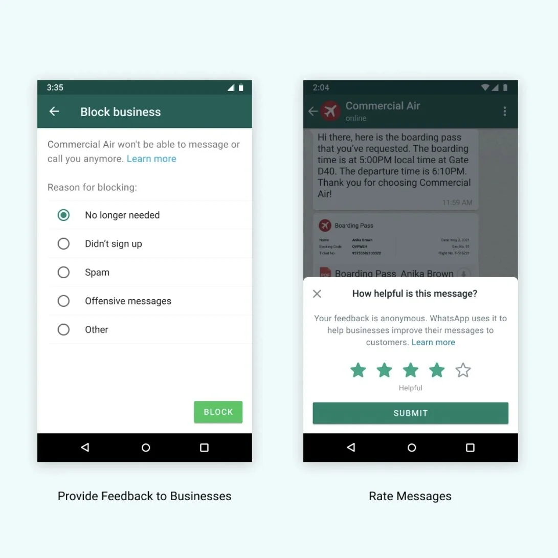WhatsApp for Business: Quality business messaging