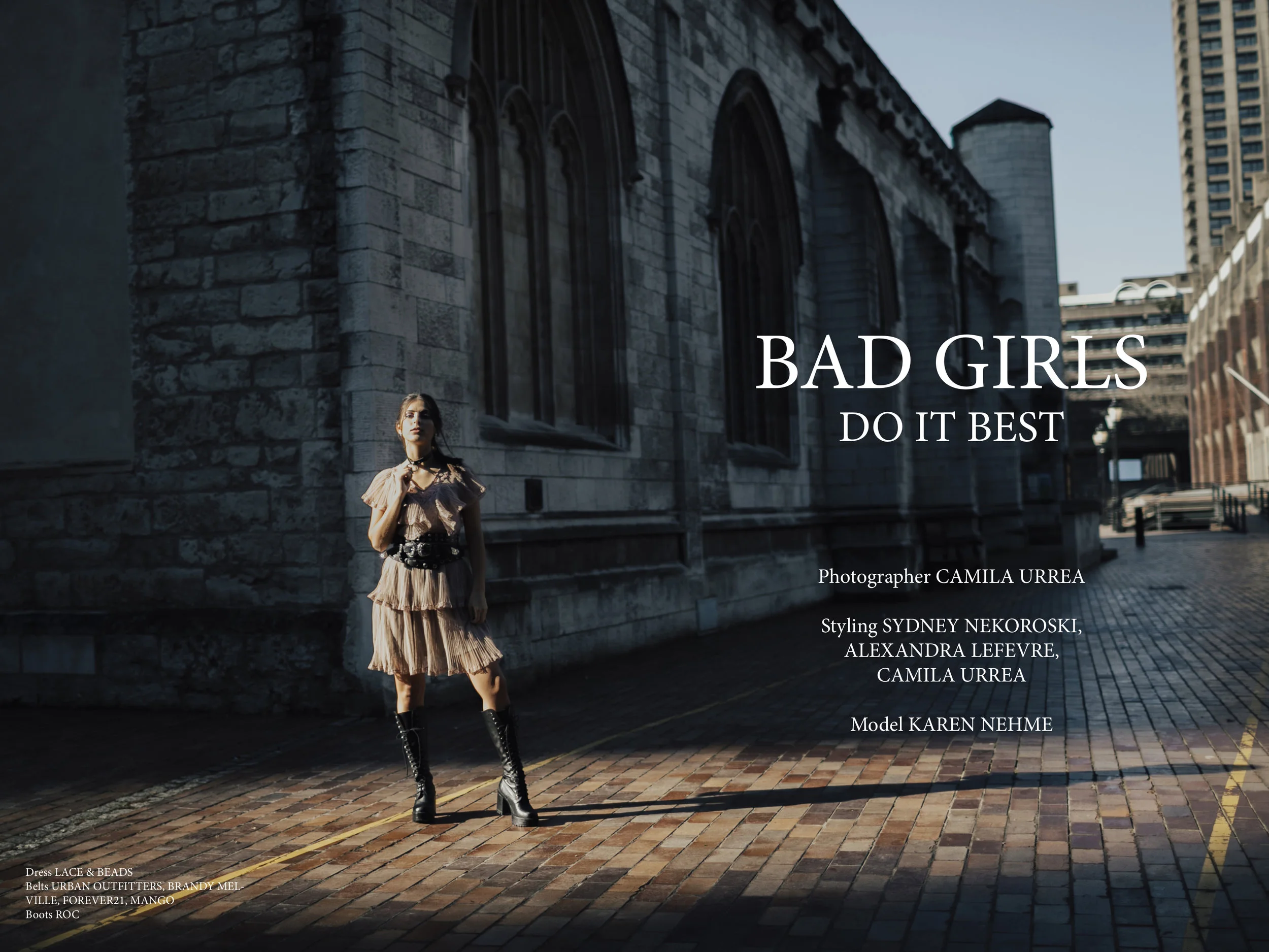 Bad Girls Do It Better Editorial