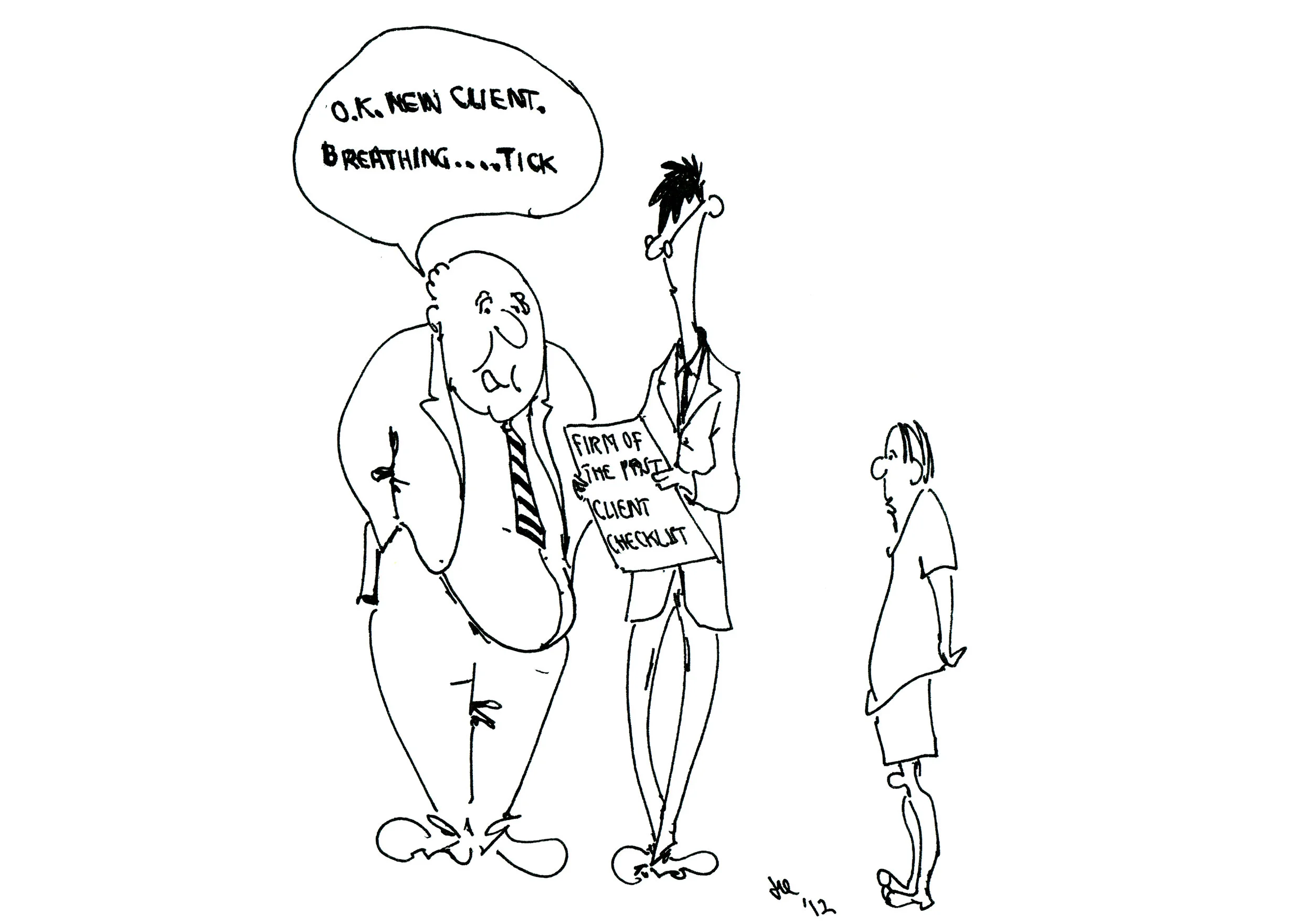  "Never met a billable hour I don't like yet" 