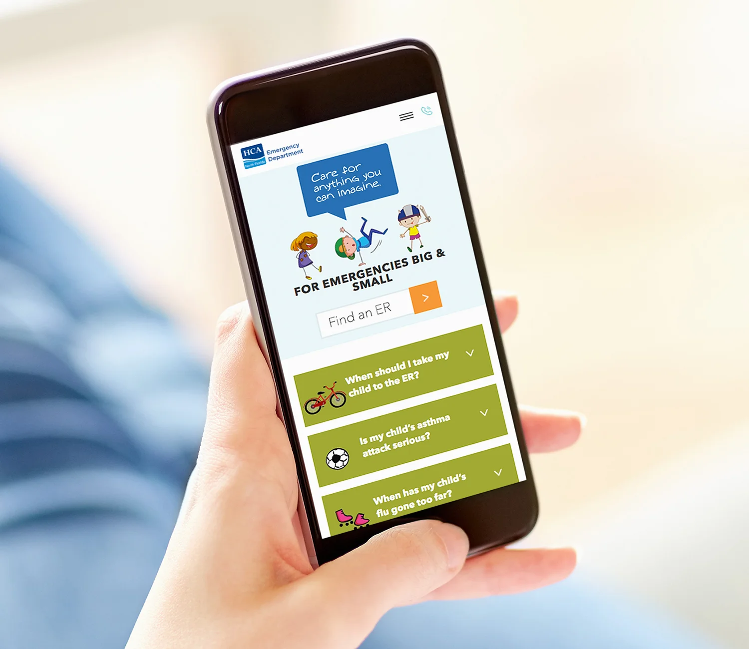  Homepage – mobile 