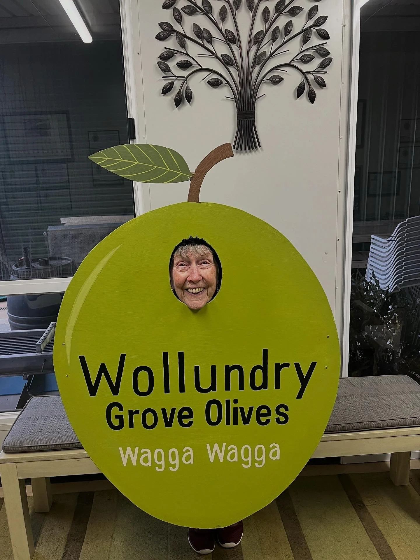 You are never too old to have some fun at Wollundry Grove Olives 😁