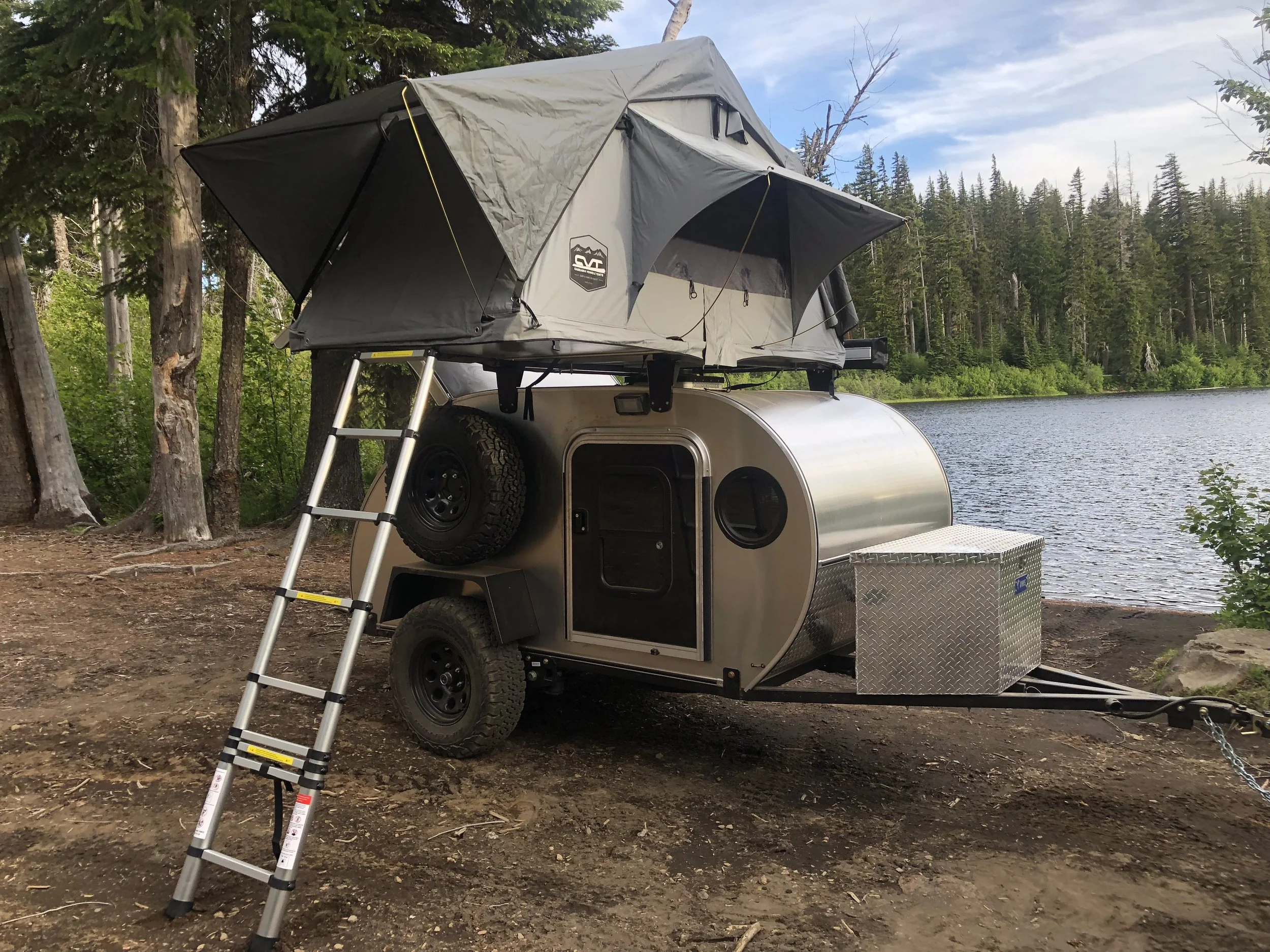 offroad teardrop trailer rental